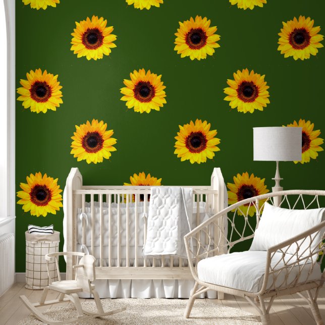 Only a Sunflower Blossom Wallpaper (Kids)