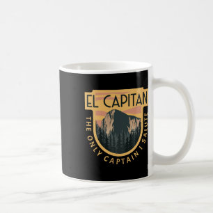 Only Captain I Salute El Capitan Rock Climber Yose Coffee Mug