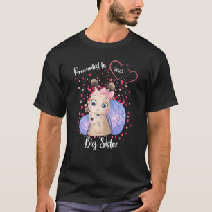 Only Child Being Promoted To Big Sister 2023 T-Shirt