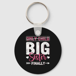 Only Child Expires 2026 Promoted To Big Sister Fin Key Ring