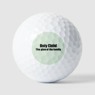 Only child golf balls