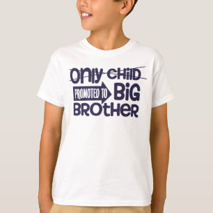 Only Child Promoted To Big Brother Announcement T-Shirt