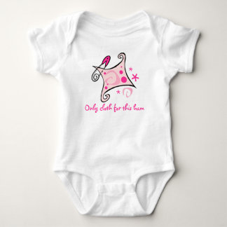 Only cloth for this bum baby bodysuit
