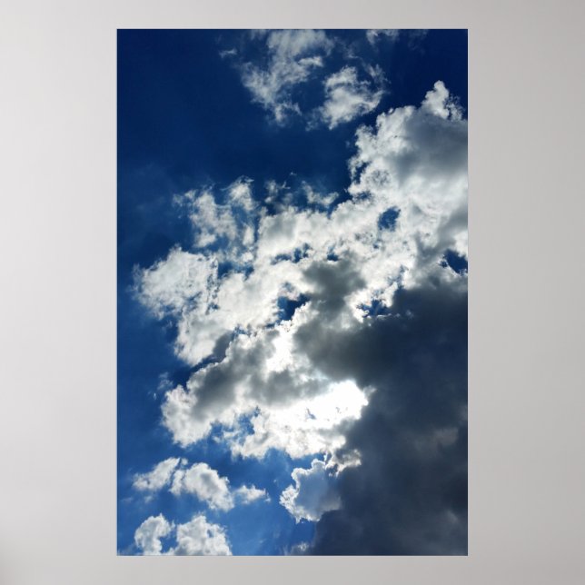 Only clouds poster (Front)