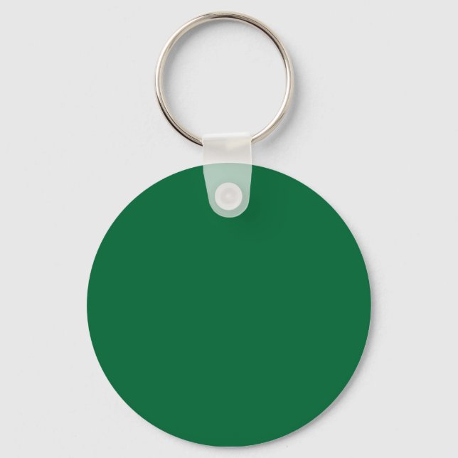 ONLY COLOR - dark green Key Ring (Front)