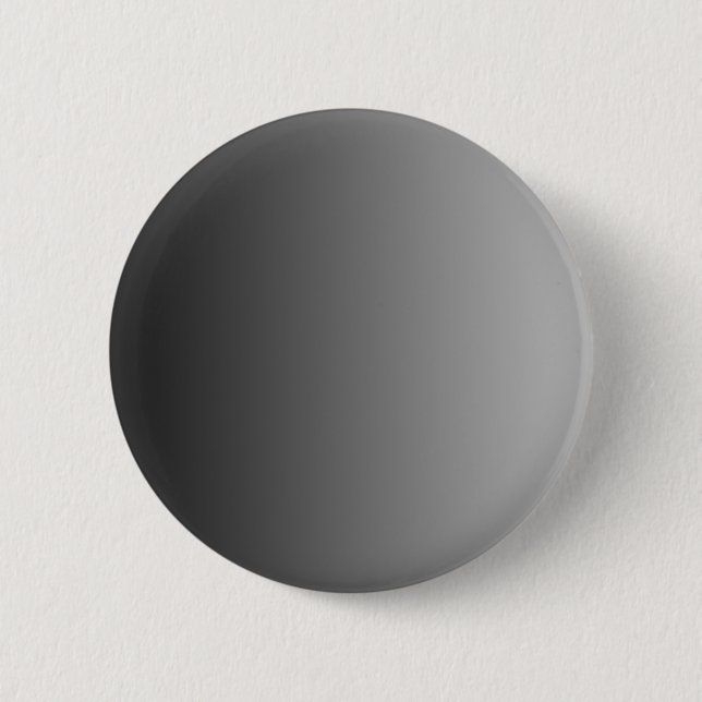 ONLY COLOR gradients - black grey 6 Cm Round Badge (Front)