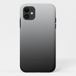 ONLY COLOR gradients - black grey iPhone 11 Case
