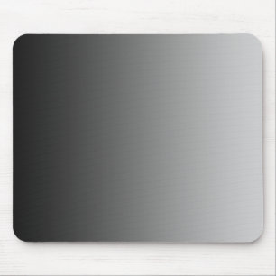 ONLY COLOR gradients - black grey Mouse Mat