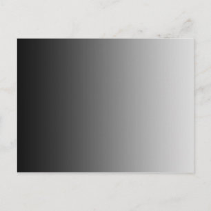 ONLY COLOR gradients - black grey Postcard