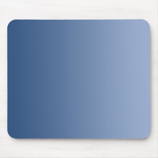 ONLY COLOR gradients - blue Mouse Mat (Front)