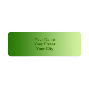 ONLY COLOR gradients - green