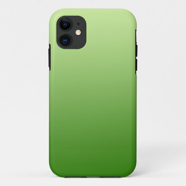 ONLY COLOR gradients - green Case-Mate iPhone Case (Back)