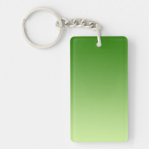 ONLY COLOR gradients - green Key Ring