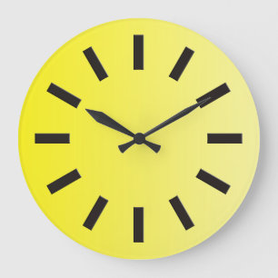 ONLY COLOR gradients - lemon + clock face I