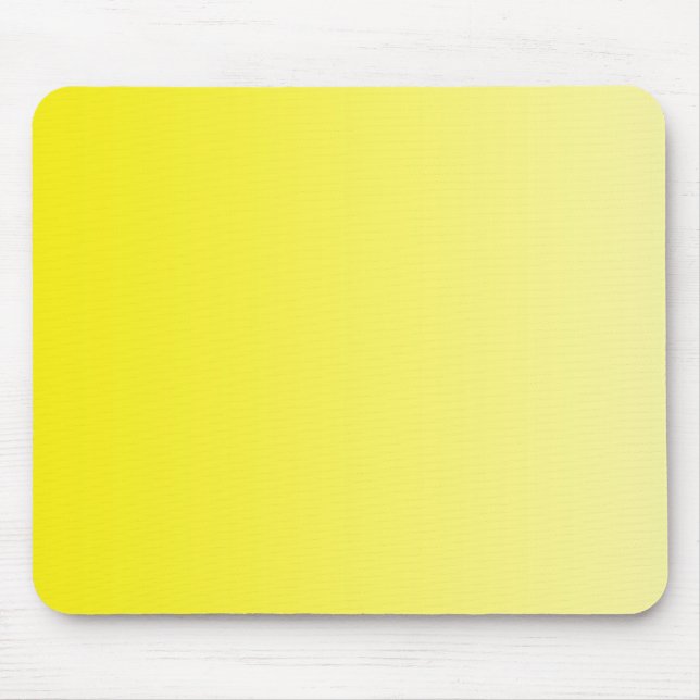 ONLY COLOR gradients - lemon Mouse Mat (Front)