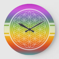 ONLY COLOR gradients multi color - Flower of Life