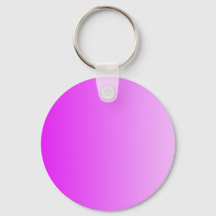 ONLY COLOR gradients - neon pink Key Ring