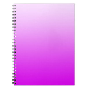 ONLY COLOR gradients - neon pink Notebook