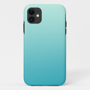 ONLY COLOR gradients - ocean blue iPhone 11 Case