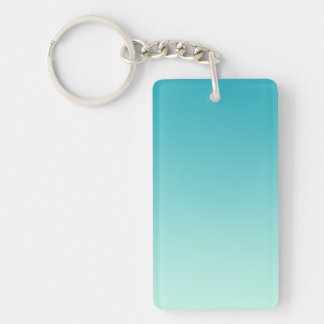 ONLY COLOR gradients - ocean blue Key Ring