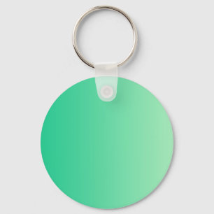 ONLY COLOR gradients - ocean green Key Ring