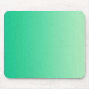 ONLY COLOR gradients - ocean green Mouse Mat