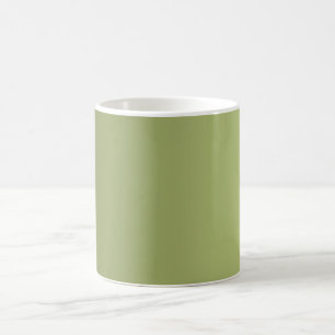 ONLY COLOR gradients - olive green Coffee Mug