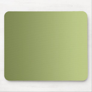 ONLY COLOR gradients - olive green Mouse Mat