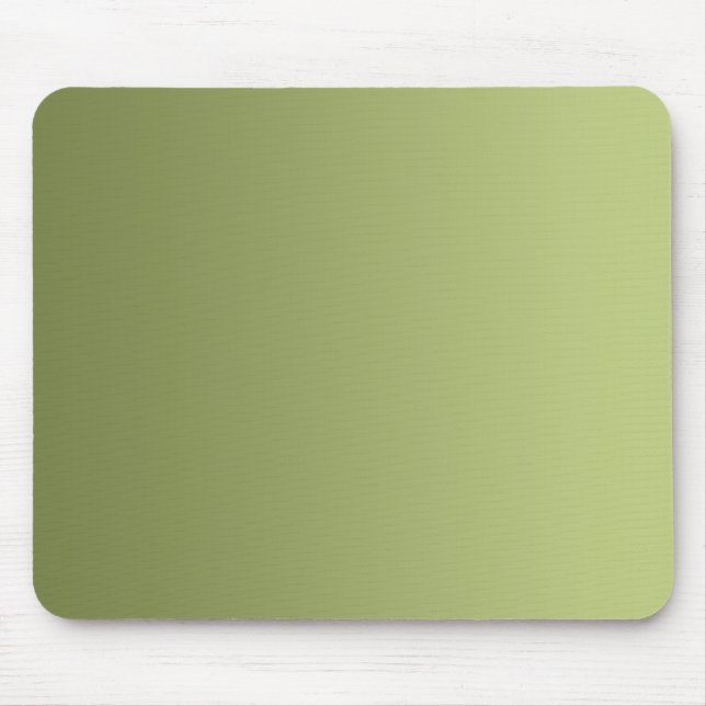 ONLY COLOR gradients - olive green Mouse Mat (Front)