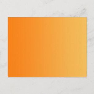 ONLY COLOR gradients - orange Postcard