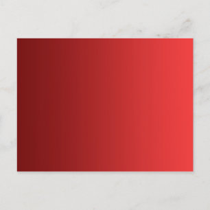 ONLY COLOR gradients - red love Postcard