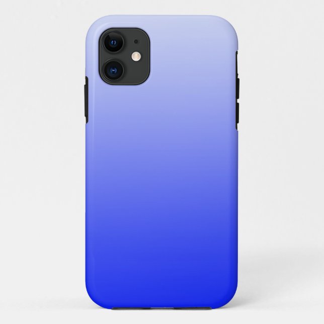 ONLY COLOR gradients - royal blue Case-Mate iPhone Case (Back)