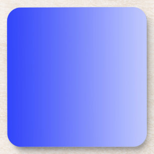 ONLY COLOR gradients - royal blue Coaster