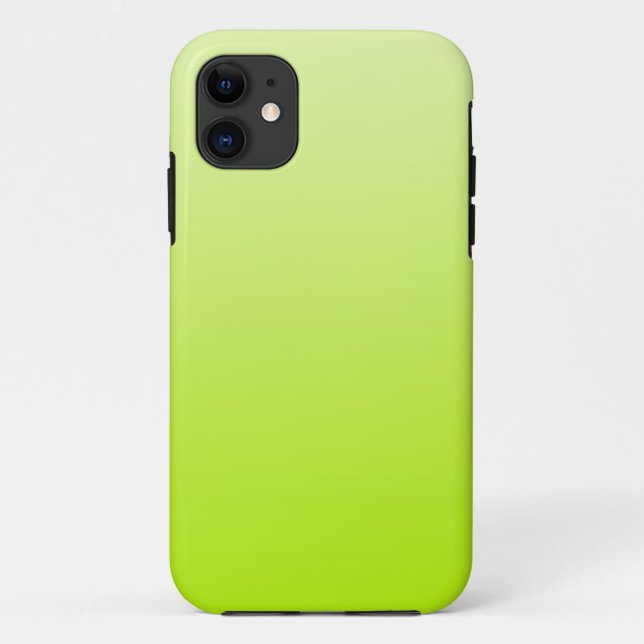 ONLY COLOR gradients - spring green Case-Mate iPhone Case (Back)