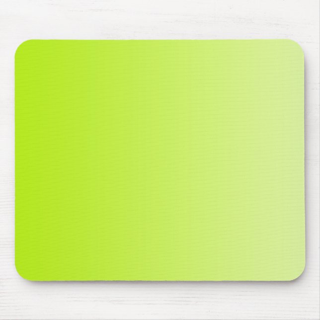 ONLY COLOR gradients - spring green Mouse Mat (Front)