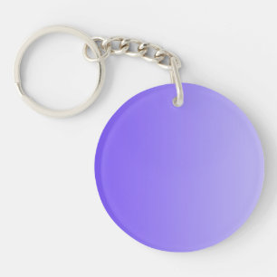 ONLY COLOR gradients - violet Key Ring