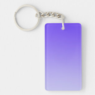 ONLY COLOR gradients - violet Key Ring