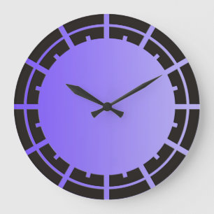 ONLY COLOR gradients violet - ring clock face