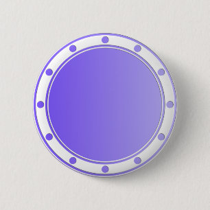 ONLY COLOR gradients - violet + rings & dots 6 Cm Round Badge