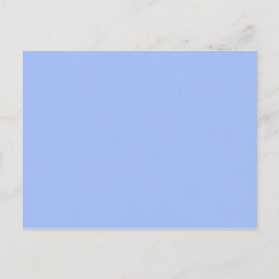 ONLY COLOR - light blue Postcard