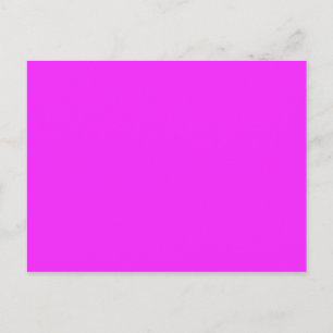 ONLY COLOR - pink Postcard