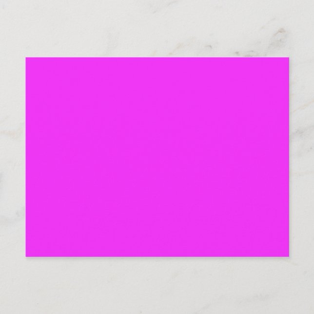 ONLY COLOR - pink Postcard (Front)