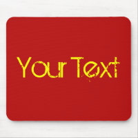 ONLY COLOR / red + your text