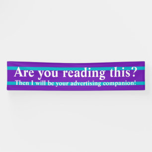 ONLY COLOR STRIPES - purple + your backg. Banner