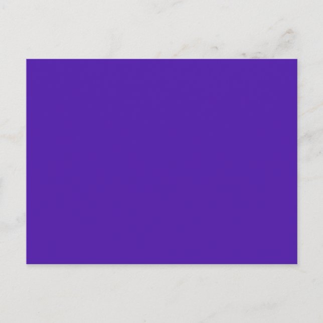 ONLY COLOR - violet Postcard (Front)