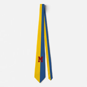 Only Colour Background - 1/2 yellow + your idea Tie
