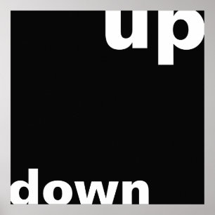 Only Colour Background - black + your ideas Poster