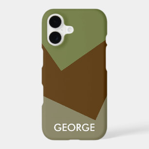 Only Colour Background - dark brown olive green