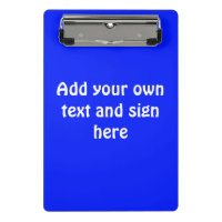Only Colour Background - royal blue + your ideas
