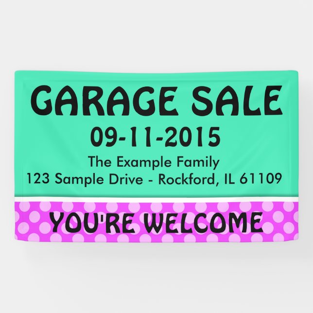 Only Colour mint green & stripe + your idea Banner (Horizontal)